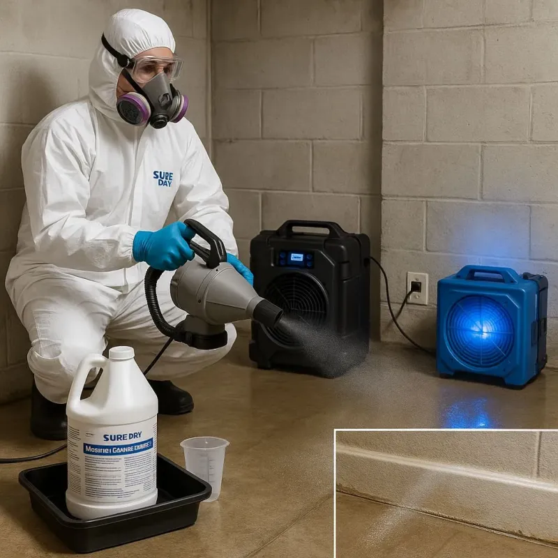 Sanitization and Odor Removal process in Saint Augustine, FL